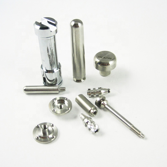 Bagian Mesin Pembubutan Aluminium Cnc Kustom Presisi Tinggi Logam 304 316 Bagian Baja