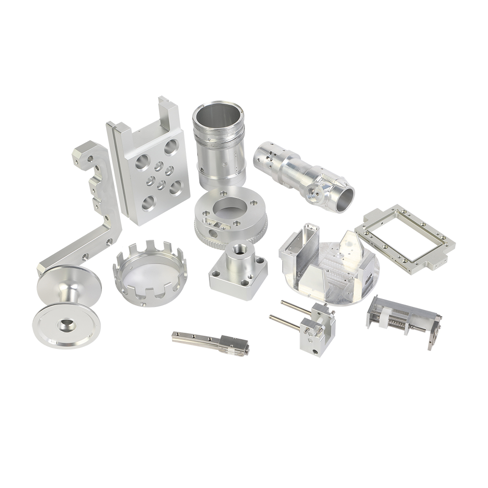 Brugerdefineret 5-akset CNC-bearbejdning Drejet legeret aluminiumsmaskine Robotdel